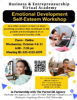 Parent Workshop Flyer